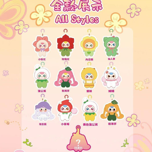 Baby Three Where Is Spring Series Mini Figurines Blind Box Gift Cute Desk Decor Dolls Collectible Toys Surprise Birthday Present