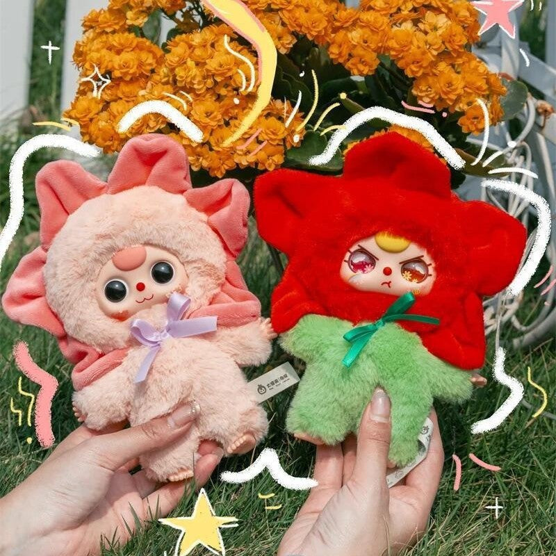 Baby Three Where Is Spring Series Mini Figurines Blind Box Gift Cute Desk Decor Dolls Collectible Toys Surprise Birthday Present