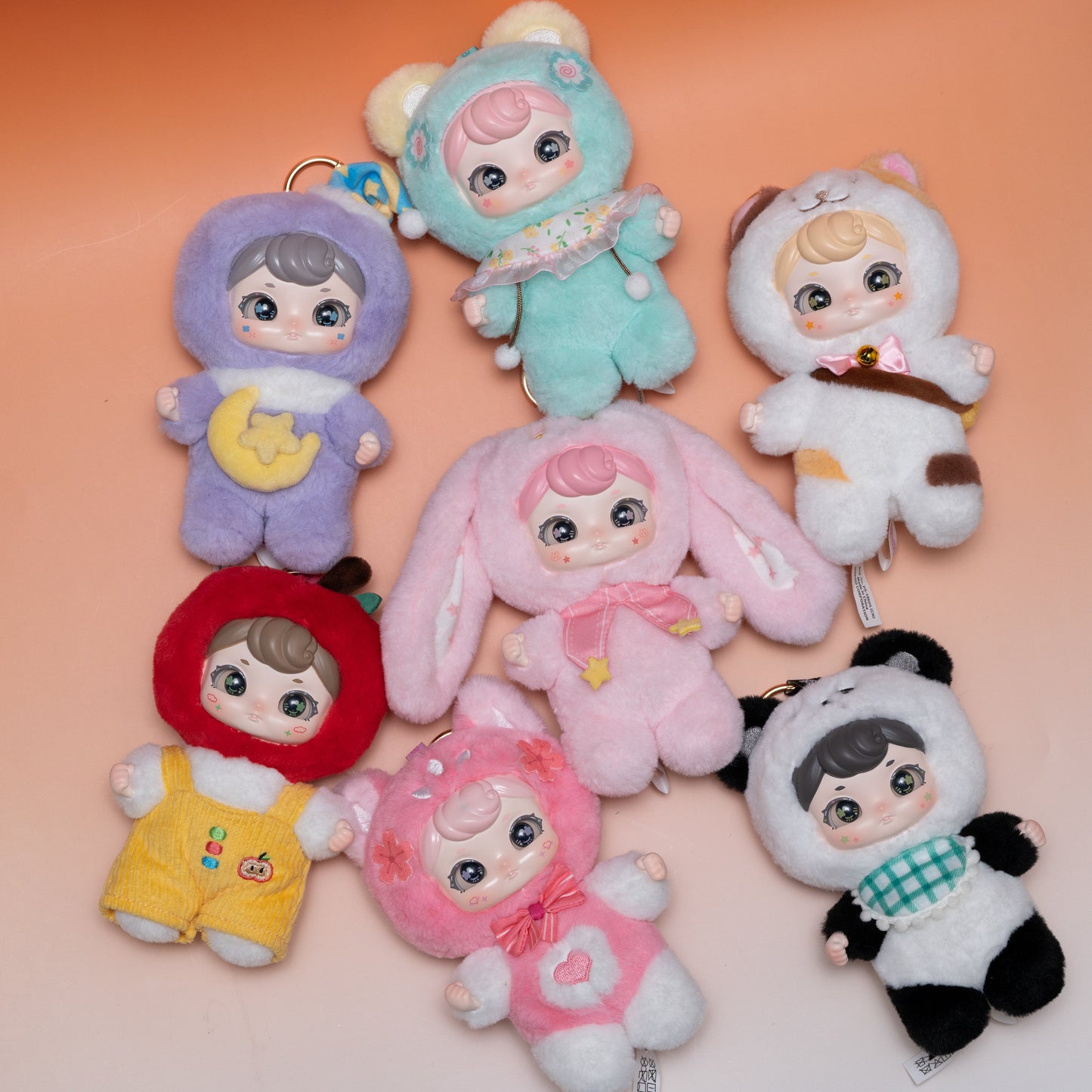 Babe Good Luck To You Mini Figurines Blind Box Gift Cute Desk Decor Dolls Collectible Toys Surprise Birthday Present