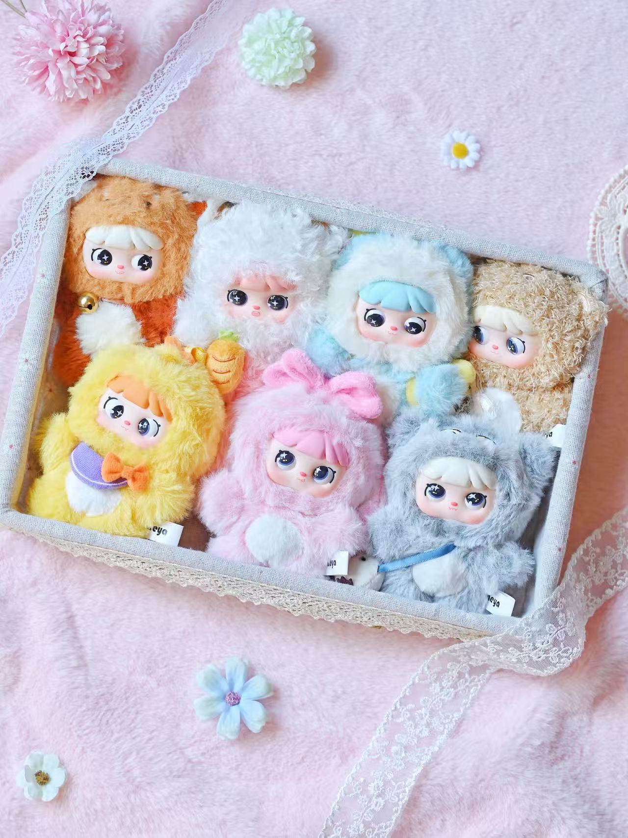 Malt Second Generation Series Mini Figurines Blind Box Gift Cute Desk Decor Dolls Collectible Toys Surprise Birthday Present